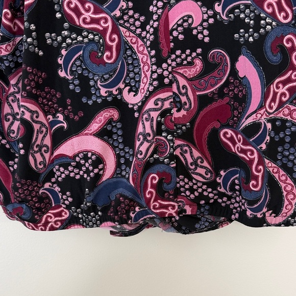 Lane Bryant Colorful Purple Stretch Workwear Top Size 18/20 - Picture 14 of 15